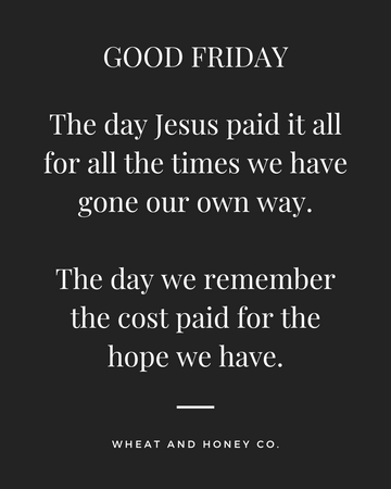 Good Friday