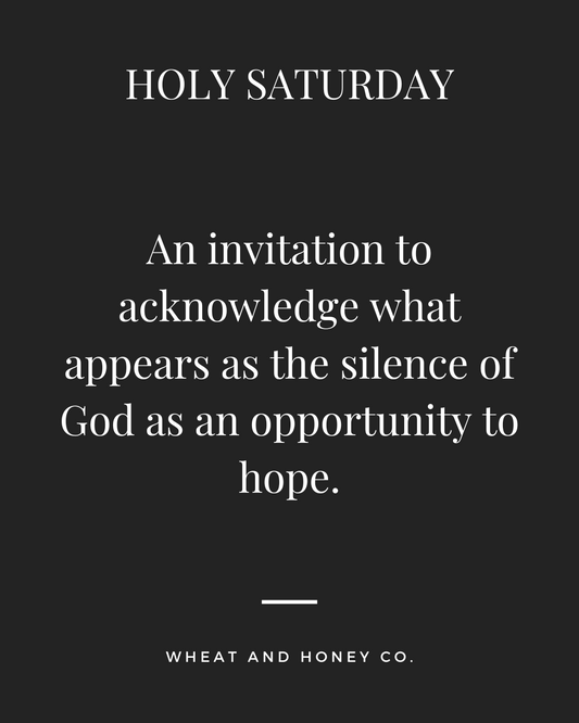 Holy Saturday
