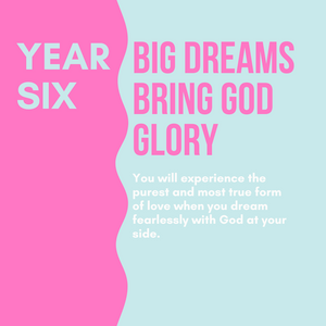 Big dreams bring God glory - part 7 of 8