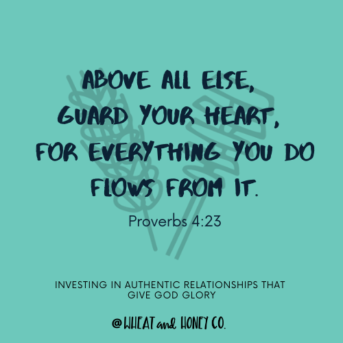 Wheat and Honey Co- Bible Verse, Bible Quote