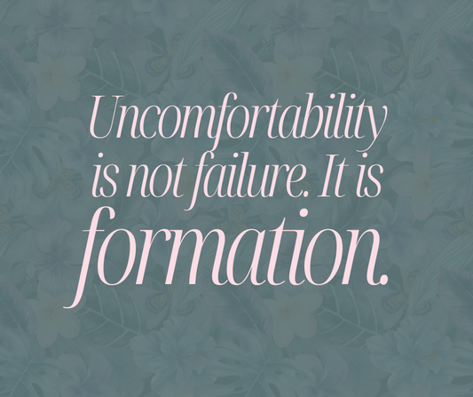 Discomfort Is Not Failure