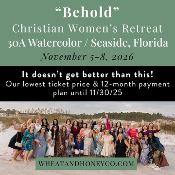 Behold: 11/5-8 2026 Seaside / Watercolor, FL Retreat