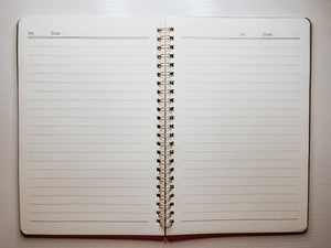 For such a time as this, Hand-Painted Spiral Bound Journal
