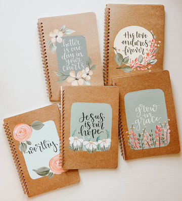 Hand Painted Journals