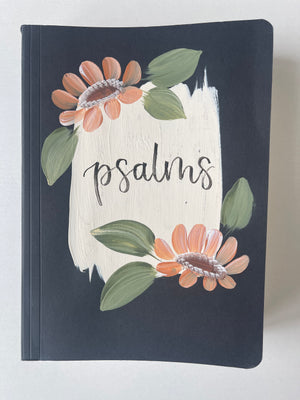 Psalms White Scripture Journal