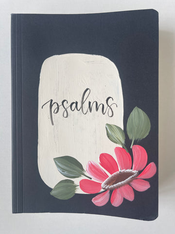 Psalms White Scripture Journal