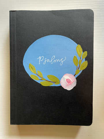 Psalms Blue Scripture Journal