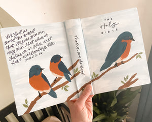 Design Your Personal Hand Painted Bible