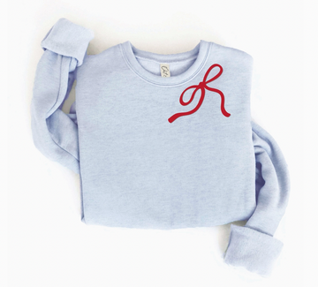 Pre-Order Ribbon Bow Puff Graphic Sweatshirt