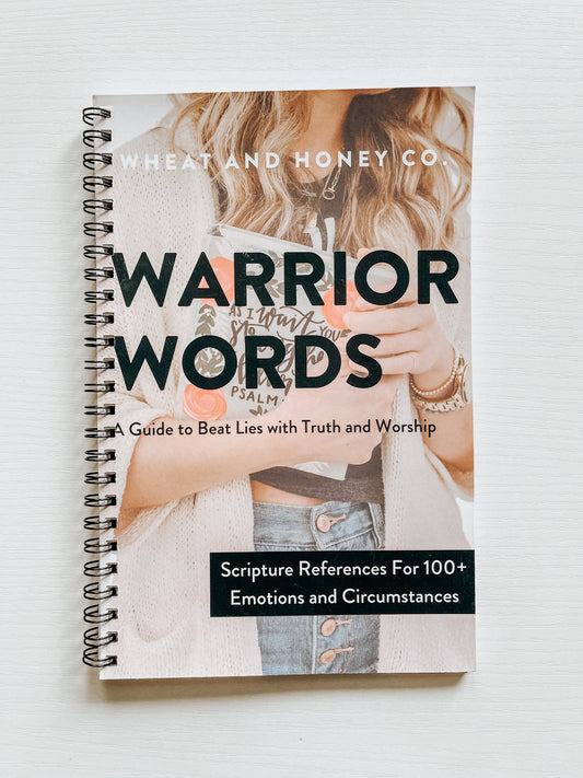 BENT SALE: Warrior Words: Scripture Reference Tool